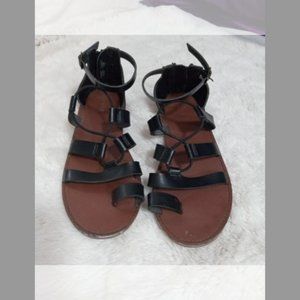 SZ4 Girls Sandals Flats Ankle Strap